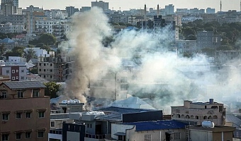 Fighting continued overnight after breaking out on Wednesday evening