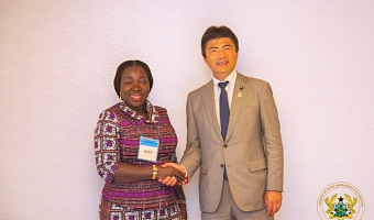 Ofosu-Adjare courts Japanese investment in agribusiness and industry