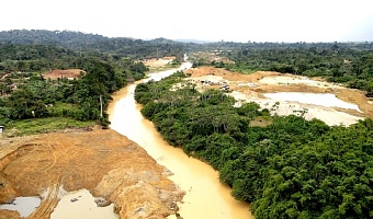The devastating impact of illegal mining on rivers and forests in Ghana