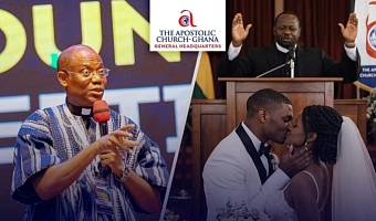 No ‘You May Kiss the Bride’: Apostolic Church-Ghana bans wedding ritual