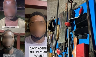 The suspects and the exhbits