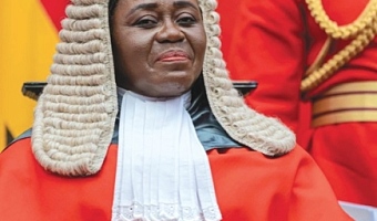 Former Chief Justice Gertrude Sackey Torkornoo