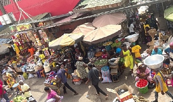 Madina market is always a busy place