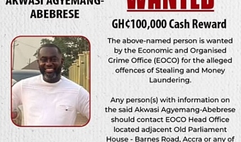 EOCO offers GH¢100,000 reward for banker wanted in GH¢33 million heist