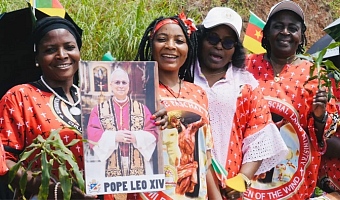 Joyful crowds turned out to welcome the Pope as he delivered his message of peace to areas raged by a separatist insurgency