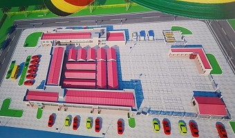 President Mahama cuts sod for first 24-hour economy market at Dormaa-Ahenkro