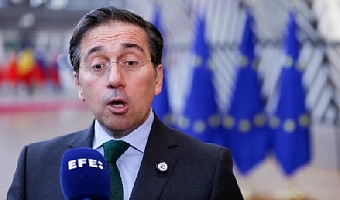 Spanish Foreign Minister Jose Manuel Albares accused Israel of violating international law and a newly brokered two-week ceasefire in the Middle East.