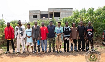 93 Nigerians arrested as Immigration raid uncovers fraud network in Accra