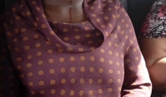 The arrested female suspect