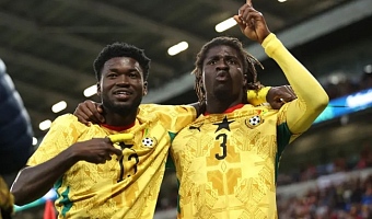 Wales 0-0 Ghana at half-time: Partey lucky to stay on pitch as James hits crossbar