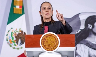 President of Mexico, Claudia Sheinbaum Pardo speaks during the daily morning briefing at Palacio Nacional on June 09, 2026 in Mexico City, Mexico. Mariana Maytorena/ObturadorMX/Getty Images