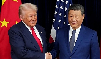 Trump and Xi when they met in South Korea last year