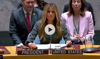 Melania Trump honours killed US troops in UN meeting on children in conflict