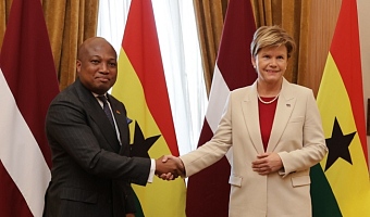 Ghana, Latvia align on security and trade in high-level foreign ministers’ talks