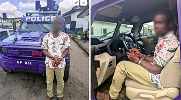 26-year-old in custody over alleged theft of police armoured truck