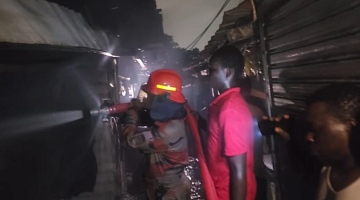 GNFS contains late-night fire at Nima Market, no casualties recorded