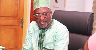 The Interior Minister, Mohammed Mubarak Muntaka