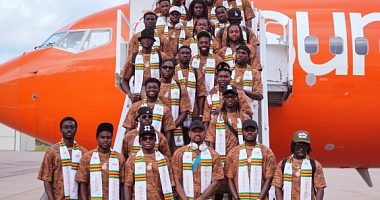 The Black Stars arrived in Canada in high spirits