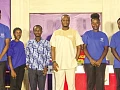 Pentecost University team members after they emerged winners  Picture: Caleb Vanderpuye