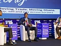 Musah Abdallah (middle), Head of Corporate and Investment Banking, Stanbic Bank Ghana, addressing the Graphic/Stanbic Bank Breakfast Meeting. Picture: ELVIS NII NOI DOWUONA