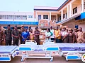 Ghana Medical Trust Fund donates container of medical supplies to Prisons Service