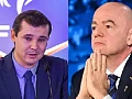 Kevin Lamour, FIFA COO and Gianni Inafntino, FIFA President