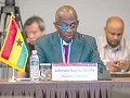 Johnson Asiedu Nketiah, National Chairman of NDC, speaking at the meeting