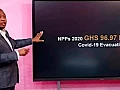 Samuel Okudzeto Ablakwa, Minister of Foreign Affairs, doing a PowerPoint presentation on the South African evacuation expenditure