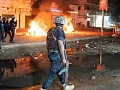 Police used tear gas to disperse hundreds of protesters who took to the streets on Monday over prolonged power cuts