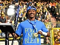 Royale Union Saint-Gilloise player Mohammed Fuseini is recovering after being robbed in Brussels on the weekend. Tomas Sisk / Photonews via Getty Images
