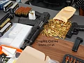 Tema Port: Customs intercepts assault rifle, two pistols and 610 rounds of ammunition being smuggled into Ghana. PHOTOS BY ELVIS NII NOI DOWUONA