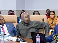 Dr Cassiel Ato Forson (3rd from left), Finance Minister, Thomas Nyarko Ampem, (2nd from left), Deputy Finance Minister, with Joshua Ansah (3rd from right), Secreatary-General, TUC, and other union leaders after the meeting