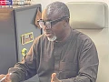 Dr Eric Asuman, Director-General of GMet, explaining a point during the interview
