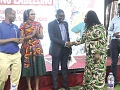 Harriet Nuamah Agyemang (2nd from right), Country Director of SEND Ghana, exchanging pleasantries with Dr Hafiz Adam Taher (3rd from right), the Director of Technical Coordination at the Ministry of Health, after the launch of the Mass Media Campaign on Front-of-Pack Warning Labelling. With them are other dignitaries. Picture: EDNA SALVO KOTEY