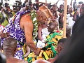King Tackie Teiko Tsuru II, Ga Mantse, and  Albert Kwabena Dwumfour, GJA President