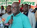 Eric Opoku, the Minister of Food and Agriculture, speaking at the launch of the Ghana Tomatoes Self-Sufficiency Initiative at Anloga in the Volta Region