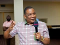 Kobby Asmah, a member of the National Media Commission, speaking at the event