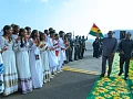 President Mahama arrives in Ethiopia, Joins PM Abiy to commission Megech Irrigation Project