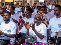 Launch event of the Hershey-ECOM-Elucid Health Program for Cocoa Farmers in Ghana, attended by government health officials, farmers, and cocoa-sector partners.