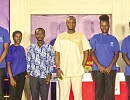 Pentecost University team members after they emerged winners  Picture: Caleb Vanderpuye