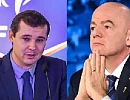 Kevin Lamour, FIFA COO and Gianni Inafntino, FIFA President