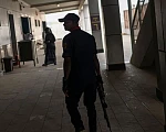 The Nigeria Security and Civil Defence Corps (NSCDC) is a paramilitary agency which assists the police (file photo)