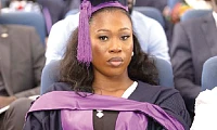 Nancy graduated with the highest grade point in the university