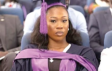 Nancy graduated with the highest grade point in the university