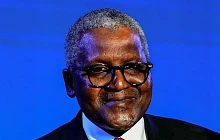 Aliko Dangote made his fortune from cement in Nigeria