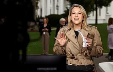 CNN White House reporter Betsy Klein, seen here back at the White House on Thursday, was reportedly denied access earlier in the day
