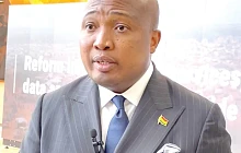 Samuel Okudzeto Ablakwa, Minister of Foreign Affairs, addressing the media after series of bilateral relations on the sidelines of the UN General Assembly in New York, USA