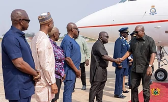 President Mahama heads to Jamaica for four-day official visit