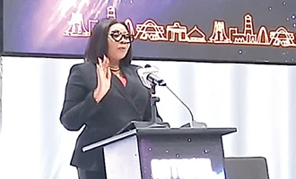 Matilda Asante-Asiedu, Second Deputy Governor, Bank of Ghana, speaking at the 2026 National ICT Week