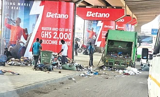 The clean-up exercise is to rid the city of debris left after the flooding 